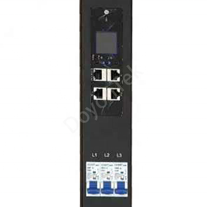 DoyonTek 45kw Smart Metal PDU 12 puertos C19 Unidad de distribución de energía 3 fases 63A PDU de minería inteligente - Product Image 4