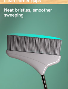 Outils de nettoyage domestique en gros : <span class=keywords><strong>Balai</strong></span> et serpillière en acier inoxydable avec tête pour poils d'animaux, poils doux et manche en plastique - Product Image 5