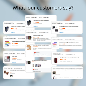 Haoran A4 Kích Thước Thân Thiện Với Môi PU Da Danh Mục Đầu Tư Thư Mục Đóng Cửa Từ Cổng USB Và Khe Cắm Thẻ Nhớ Cho Văn Phòng Nguồn Cung Cấp - Product Image 6