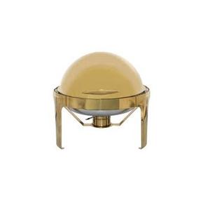 Plato de frotamiento de tamaño mediano con acabado dorado brillante para fiesta de boda y fiesta de aniversario de alta calidad a bajo precio - Product Image 3