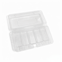 Confezioni Personalizzate Sicure, Monouso, Riciclabili, Trasparenti per Biscotti, Torte, Pane, Insalata, Scatole in Plastica PET per Pasticceria