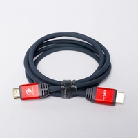 Câble personnalisé 2M 2.0 haute vitesse plaqué or pour moniteur HDTV 4K 2160p 3D lecteur DVD PVC flexible de qualité supérieure