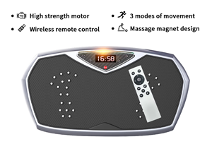 Plateforme vibrante silencieuse et <span class=keywords><strong>sans</strong></span> bruit pour le remodelage et l'amincissement <span class=keywords><strong>du</strong></span> corps, Magic Body Crazy Fit, plateforme vibrante de massage - Product Image 6