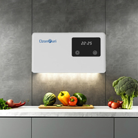 Générateur d'ozone domestique OZ-1 pour l'eau de l'air efficace pour éliminer les résidus de pesticides tuant les bactéries pour les laveuses de légumes