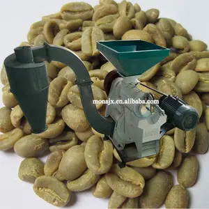 Pelador de pergamino de grano de café seco de acero inoxidable, descascarador de café seco