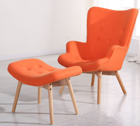 Muebles para el Hogar de Tela Estilo Inglés, Sofás Verdes, Sofá Elegante para Salón, Conjuntos de Sofás Reclinables y Otomanas, Sofás y Sillones