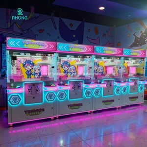 Vente en gros Logo personnalisé Clip à pièces <span class=keywords><strong>Grue</strong></span> et poupée Machine Jouet pour <span class=keywords><strong>enfant</strong></span> - Product Image 4