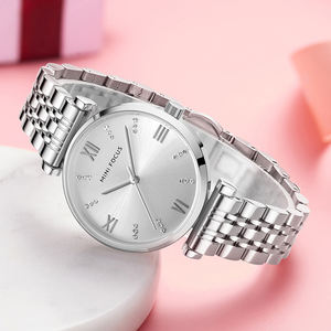 <span class=keywords><strong>MINI</strong></span> <span class=keywords><strong>FOCUS</strong></span> MF0335L nuevo <span class=keywords><strong>reloj</strong></span> de cuarzo Popular para mujer, relojes de pulsera dorados informales para mujer, relojes de moda de acero inoxidable para mujer - Product Image 2