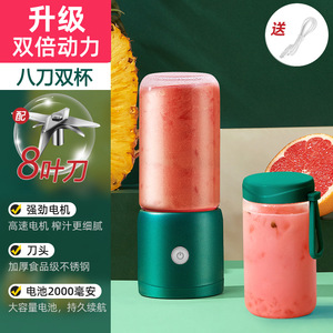 Shuoyu Portable Juicer 380Ml Glass Cup Usb Charging Multi Functional For Travel Home Baby Food - Product Image 3
