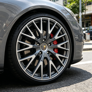 Rines <span class=keywords><strong>de</strong></span> Aleación Forjados Personalizados <span class=keywords><strong>de</strong></span> Alta Calidad Xywheel para <span class=keywords><strong>Porsche</strong></span> Panamera, Nuevo Estilo Multirradio - Product Image 6