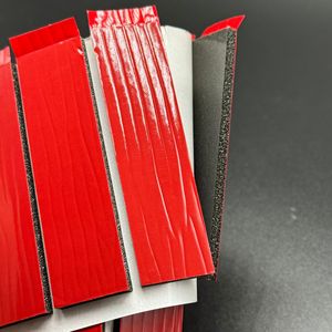Adesivo adesivo Anti-collisione Anti-collisione silente in schiuma di schiuma <span class=keywords><strong>nera</strong></span> forte adesivo rosso fisso in schiuma - Product Image 3