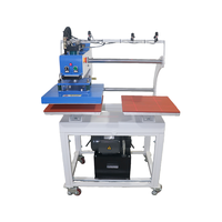 Presse à chaud hydraulique automatique double station 50x50cm et 60x60cm pour l'impression sur tissus, vêtements et textiles