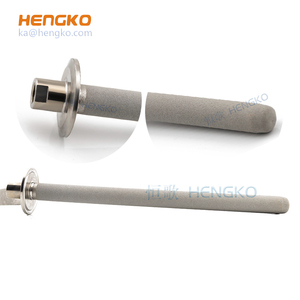 HENGKO di Alta Qualità In Acciaio Inox In Polvere 1.5 pollici 2 <span class=keywords><strong>um</strong></span> Tri morsetto lato aria Pietra Aerazione Diffusione di Pietra - Product Image 5
