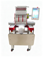 Máquina de Bordar con Configuración de Parámetros Sencilla para Patrones Decorativos en Maletas