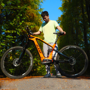 Bicicletta Elettrica <span class=keywords><strong>LOKI</strong></span> 29er MTB in Fibra di Carbonio, Peso 25,5 KG, Motore Centrale Bafang M510 M600 - Product Image 4