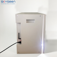 SKYSEEN boîte à lumière numérique personnalisée lecture vidéo haute définition écran LCD conception à ouverture rabattable pour affichage commercial