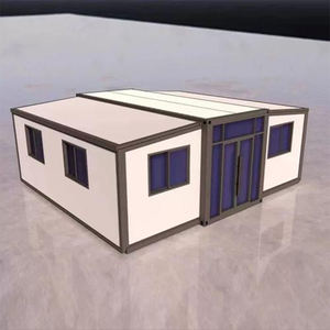 Maison conteneur moderne extensible de luxe de 20 pieds et 40 pieds Préfabriqué Mobile Portable Petite maison pour immeuble de bureaux - Product Image 5