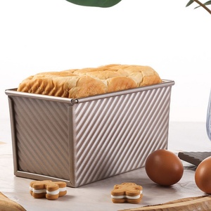 Stampi per pane con coperchio in acciaio al carbonio antiaderente, teglie per toast e pane fatto in casa, ideali per sandwich e pane a lievitazione naturale - Product Image 6