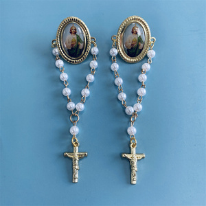 Chine fabricant de haute qualité en métal personnalisé San <span class=keywords><strong>Judas</strong></span> chapeau broche chaîne pendentif doré pour chapeau - Product Image 6