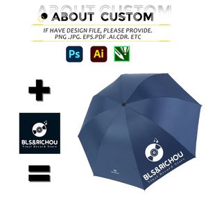 Parapluies miniatures automatiques pliables coupe-vent en gros avec pochette, parapluie solaire UV personnalisé avec logo - Product Image 2