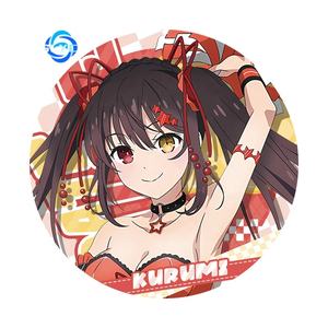 Date A Live <span class=keywords><strong>Anime</strong></span> Kurumi Tokisaki Yatogami Tohka Yoshino Laser Badge Pin <span class=keywords><strong>Anime</strong></span> Fan Merch - Product Image 5