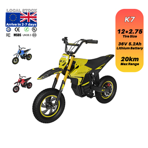 Moto électrique pour enfants KOOLUX K7 250W 25km/h 3 vitesses pour garçons et filles de 5 à 10 ans, stock UE et Royaume-Uni, cadeau d'anniversaire - Product Image 2