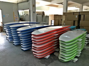 サーフボードソフトボードEPSコアグラスファイバーエポキシ中国カートンカスタマイズロゴユニセックス8フィートカラー50pcsフットリーシュの製造 - Product Image 5