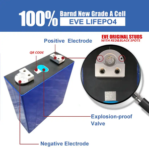 แบตเตอรี่ EVE MB31 314ah 3.2V แบตเตอรี่เก็บพลังงาน 330ah เซลล์พลังงานแสงอาทิตย์ แบตเตอรี่ Eve สำหรับ MB31 EVE 314K แบตเตอรี่ลิเธียม - Product Image 2