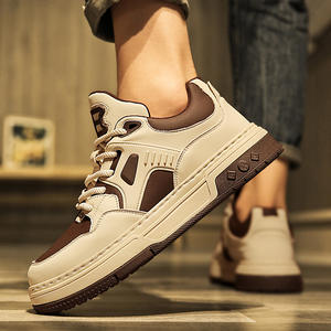 New <b>Mens</b> Board <b>Shoes</b> PU Leather Breathable Anti Slip <b>Height</b>-<b>increasing</b> Casual <b>shoes</b> Thick Sole <b>Men's</b> Sports Skateboard <b>Shoes</b> - Product Image 2