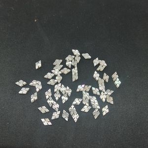 Personnaliser les copeaux de nacre blanche en nacre pour guitare, <span class=keywords><strong>instrument</strong></span> de musique, incrustation artisanale - Product Image 2