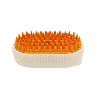 Nouveau chien chat Steamy Brush 3 en 1 Portable épilation pour animaux de compagnie électrique Spray vapeur chat brosse à cheveux