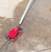 Robot de lutte contre les incendies électrique RC 4x4 antidéflagrant à chenilles en caoutchouc, canon à eau 100L/S, autonomie 4h, Shandong Guoxing Intelligent