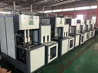 Machine de soufflage pour la fabrication de bouteilles Prix/souffleur de bouteilles semi-automatique en plastique PET 2 cavités machines de moulage par étirage-soufflage