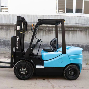 Diskon besar baru 3.5 Ton 4 roda Forklift elektrik peralatan angkat keseimbangan bertenaga baterai untuk ritel - Product Image 1