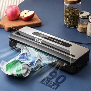 Wholesale High Quality Custom Kitchen Vacuum <b>Sealer</b> <b>Machine</b> Professional Home Easy Use <b>Food</b> With Cutter - Product Image 4