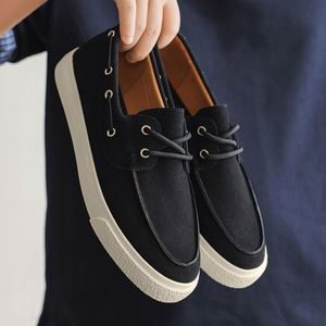 Maxfree Fashion Chaussures bateau à lacets pour hommes, plates, en caoutchouc, à prix bas, décontractées, classiques, style italien, meilleures ventes, African Top - Product Image 5
