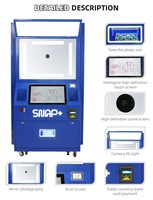 Top Fashion Digital Photo Booth máquina expendedora de atracciones Selfie Passport ID Self Service Photo Machine Photo Booth
