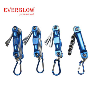 8 pezzi 10 pezzi Set di chiavi esagonali 1.5-10mm chiave chiave L chiave chiave cacciavite con portachiavi anello durevole Cr-V DIY per la riparazione della bicicletta - Product Image 3