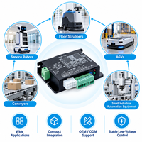 Contrôleur de moteur BLDC compact 24V 7A, pilote CC sans balais avec entrée analogique 0-5V, PWM et communication RS485
