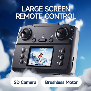 Dron Plegable M2 sin Escobillas con Cámara 480P Ultra HD, Control Remoto con Pantalla Grande, Quadcopter RC FPV con Vista en Vivo, Foto Aérea, Regalo - Product Image 4