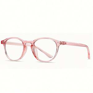 Lunettes d'ordinateur anti-lumière bleue tendance vintage avec logo personnalisé, monture TR90 ronde, pour femmes – Meilleures ventes - Product Image 4