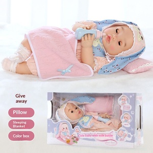 <b>Vinyl</b> Soothing Doll Exquisite, Cute, Soft, Simulated Facial Sensing Interactive Children's Toy Wholesale Doll - Product Image 5