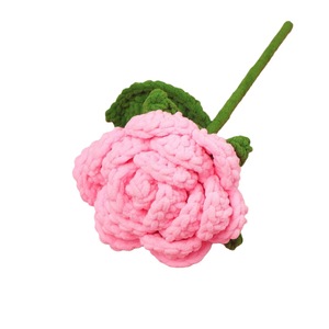 Rosas de Ganchillo Hechas a Mano, Flores Artificiales, Ramo de Rosas Preservadas, Regalos para el Día de San Valentín y el Día de la Madre, Flor de Ganchillo - Product Image 4