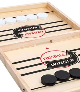 Jeu de fléchettes rapide en bois avec lanceur, jeu de société dynamique pour enfants et adultes - Product Image 2