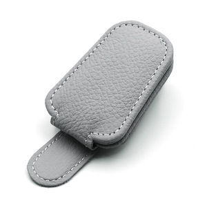 Sunglasses <b>Clips</b> <b>Car</b> Sun Visor Storage Holder Leather Eyeglass Case For Auto Interior Organization - Product Image 5
