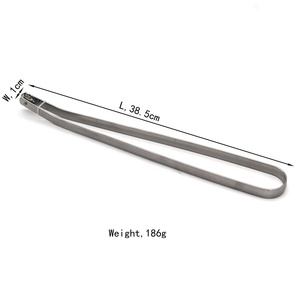 Cucina Hot Dog Clip da cucina in acciaio inox <span class=keywords><strong>per</strong></span> <span class=keywords><strong>Barbecue</strong></span> a manico lungo <span class=keywords><strong>pinze</strong></span> - Product Image 6