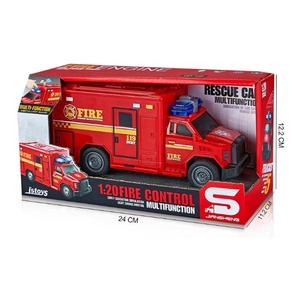 1/20 scala di simulazione <span class=keywords><strong>camion</strong></span> dei pompieri modello di plastica rossa <span class=keywords><strong>giocattolo</strong></span> <span class=keywords><strong>camion</strong></span> dei pompieri con musica leggera per bambini veicolo <span class=keywords><strong>giocattolo</strong></span> città fuoco - Product Image 4