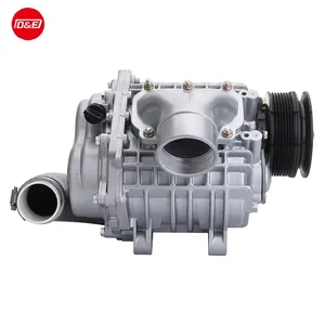SC14 Engine Supercharger Compressor Turbocharger Roots Blower for Cars Plant Farm 2.0L-3.8L High Pressure Blower Aerator