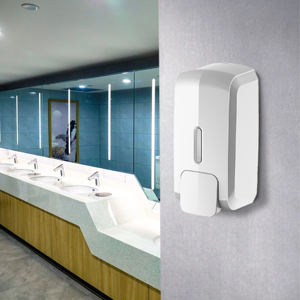 Dispensador de Jabón Líquido Manual de Pared, Moderno y Ecológico de Plástico FANDA - Product Image 2