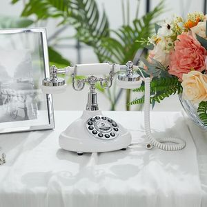 Telefono <span class=keywords><strong>Vintage</strong></span> per Registrazione Audio, Libro degli Ospiti per Matrimonio, Telefono Rotativo Ovale per Messaggi di Nozze - Product Image 1